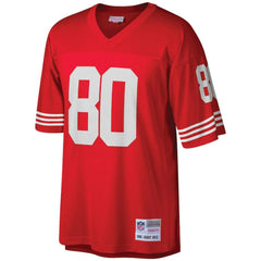 Jerry Rice San Francisco 49ers Big & Tall 1990 Retired Player Replica Jersey - Scarlet - Mitchell & Ness