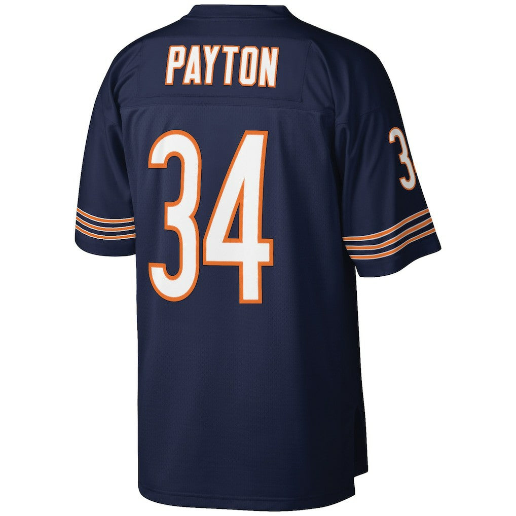 Walter Payton Chicago Bears Big & Tall 1985 Retired Player Replica Jersey - Navy - Mitchell & Ness