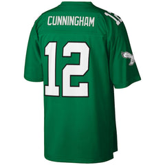 Randall Cunningham Philadelphia Eagles Big & Tall 1990 Retired Player Replica Jersey - Kelly Green - Mitchell & Ness