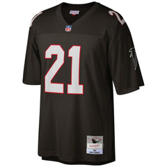 Deion Sanders Atlanta Falcons Big & Tall 1992 Retired Player Replica Jersey - Black - Mitchell & Ness