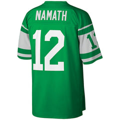 Joe Namath New York Jets Big & Tall 1968 Retired Player Replica Jersey - Green - Mitchell & Ness