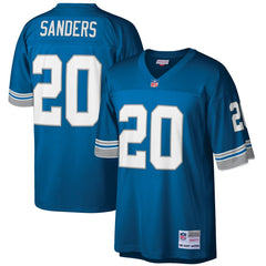 Barry Sanders Detroit Lions Big & Tall 1996 Retired Player Replica Jersey - Blue - Mitchell & Ness