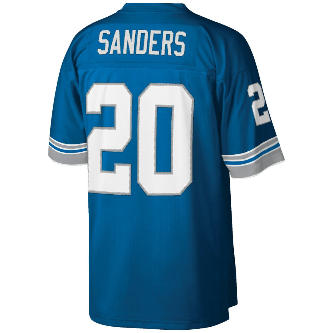 Barry Sanders Detroit Lions Big & Tall 1996 Retired Player Replica Jersey - Blue - Mitchell & Ness