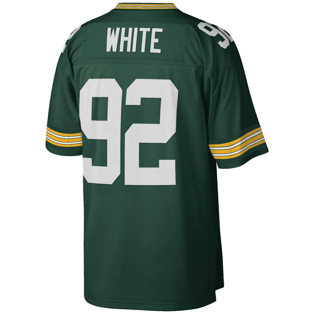 Reggie White Green Bay Packers Big & Tall 1996 Retired Player Replica Jersey - Green - Mitchell & Ness
