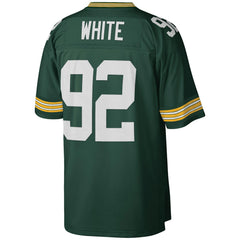 Reggie White Green Bay Packers Big & Tall 1996 Retired Player Replica Jersey - Green - Mitchell & Ness