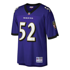Ray Lewis Baltimore Ravens Big & Tall 2000 Retired Player Replica Jersey - Purple - Mitchell & Ness