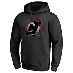 New Jersey Devils Core Smoke Pullover Hoodie - Black | NHL Lifestyle