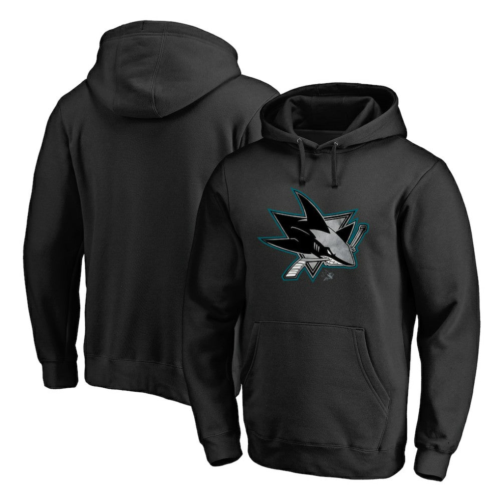 San Jose Sharks Core Smoke Pullover Hoodie - Black | NHL sale
