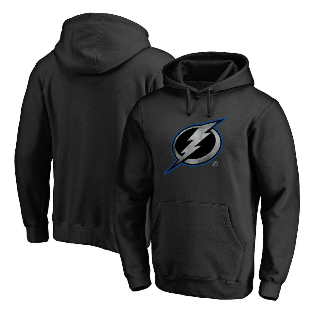 Tampa Bay Lightning Core Smoke Pullover Hoodie - Black | NHL near me
