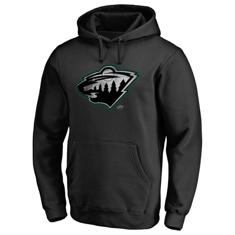 Minnesota Wild Core Smoke Pullover Hoodie - Black | NHL on sale