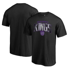 Sacramento Kings Arch Smoke T-Shirt Black