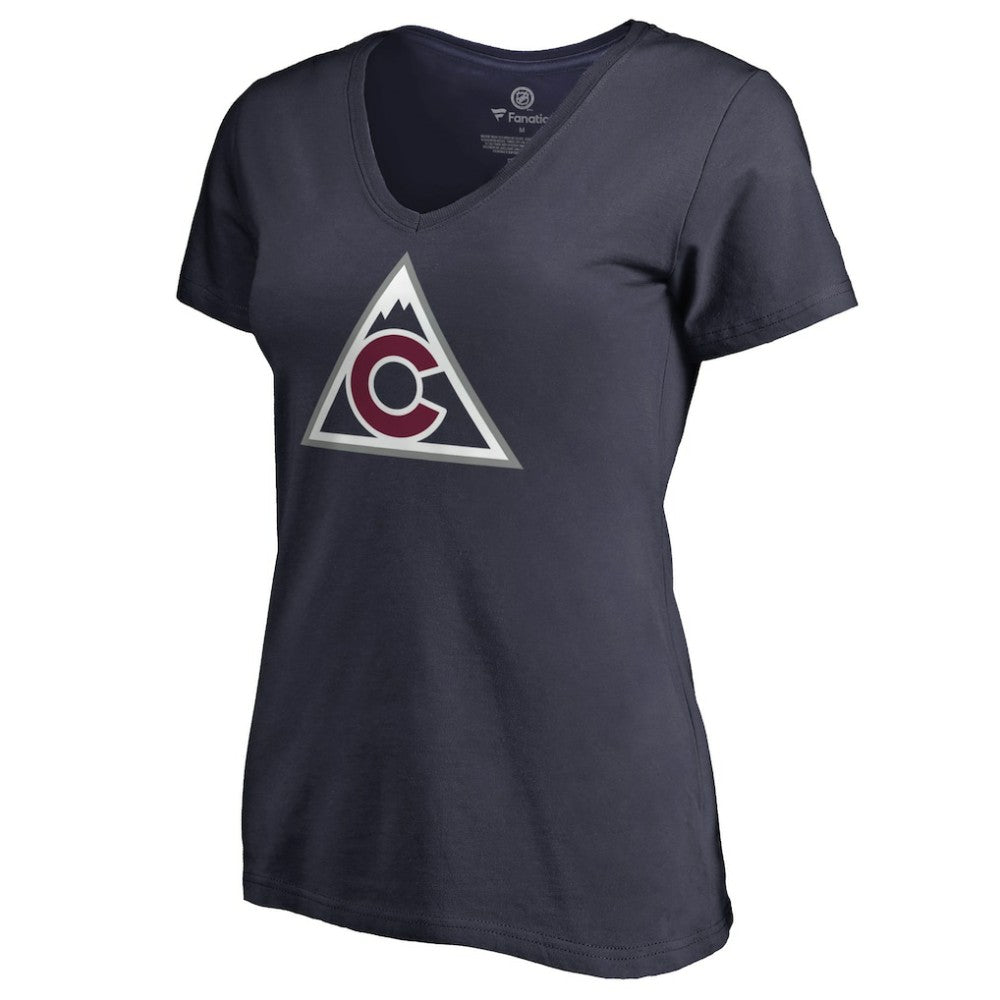Colorado Avalanche Women's Team Alternate V-Neck T-Shirt - Navy | NHL near me