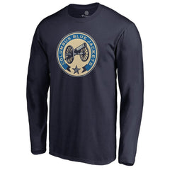 Columbus Blue Jackets Team Alternate Long Sleeve T-Shirt - Navy | NHL near me