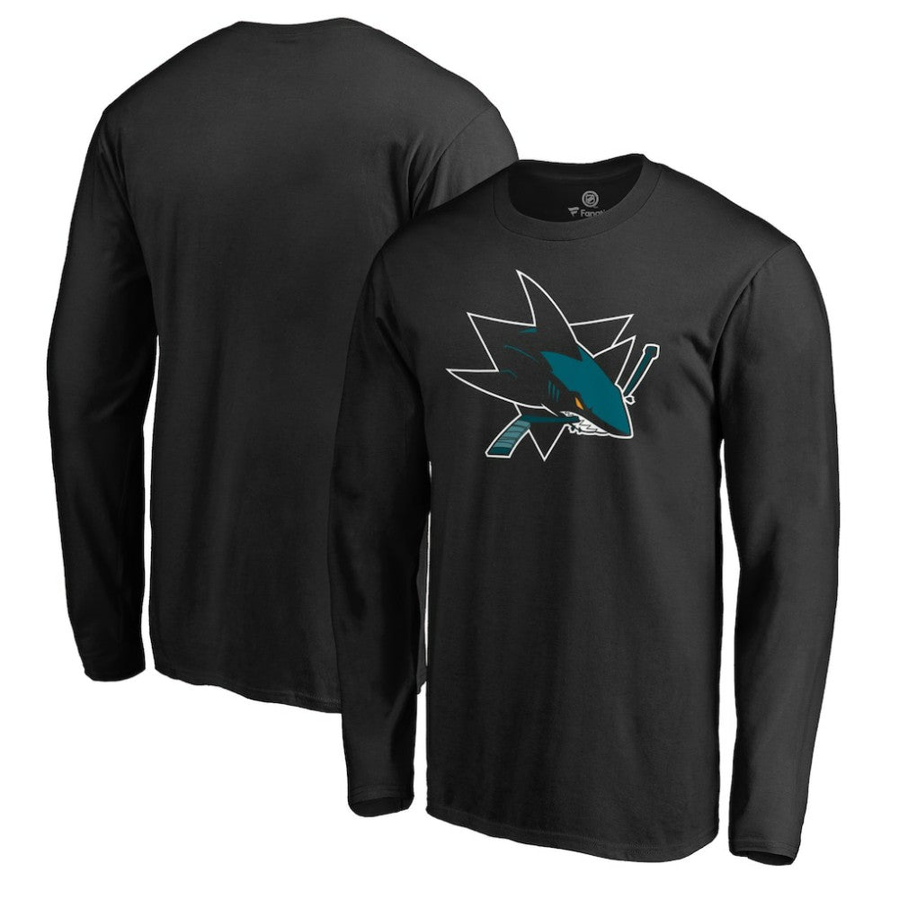 San Jose Sharks Team Alternate Long Sleeve T-Shirt - Black | NHL sale