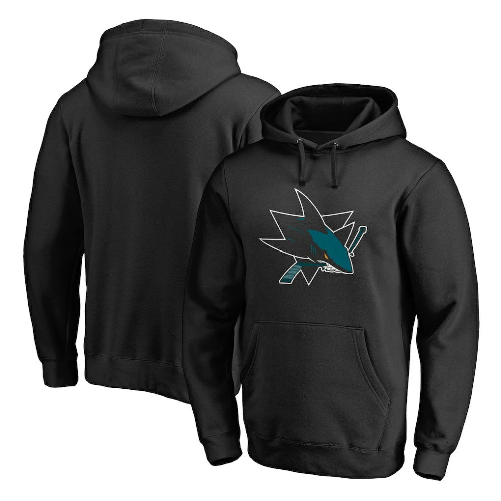 San Jose Sharks Team Alternate Pullover Hoodie - Black | NHL Lifestyle