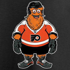 Philadelphia Flyers Women's Gritty V-Neck T-Shirt - Black | NHL near me