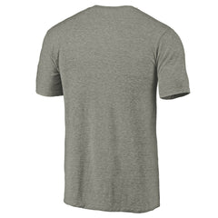 Washington Wizards Primary Logo Left Chest Distressed Tri-Blend T-Shirt Gray