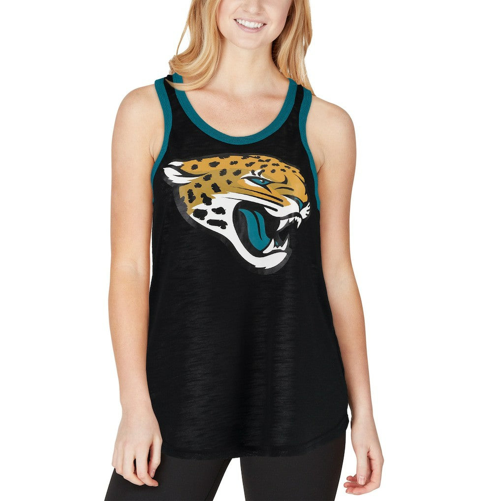 Jacksonville Jaguars G-III 4Her by Carl Banks Women's Tater Tank Top - Black - NFL