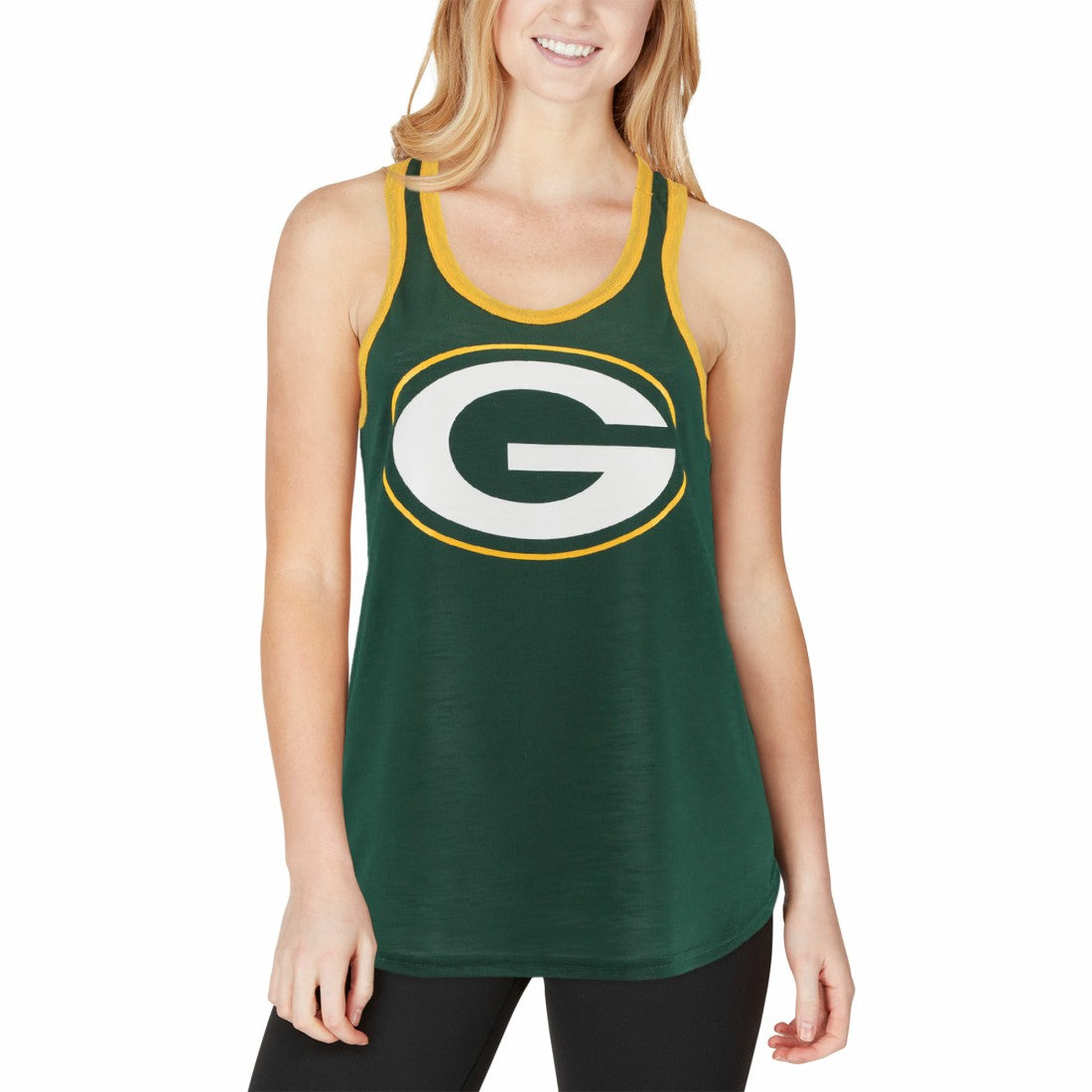 Green Bay Packers G-III 4Her by Carl Banks Women's Tater Tank Top - Green - NFL