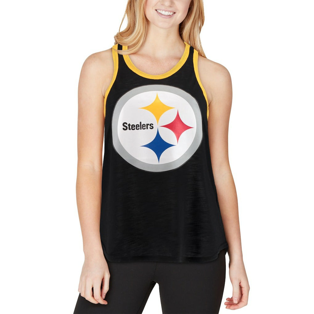 Pittsburgh Steelers G-III 4Her by Carl Banks Women's Tater Tank Top - Black - NFL