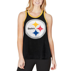 Pittsburgh Steelers G-III 4Her by Carl Banks Women's Tater Tank Top - Black - NFL
