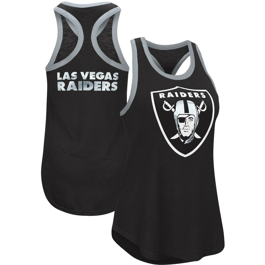 Las Vegas Raiders G-III 4Her by Carl Banks Women's Tater Tank Top - Black - NFL