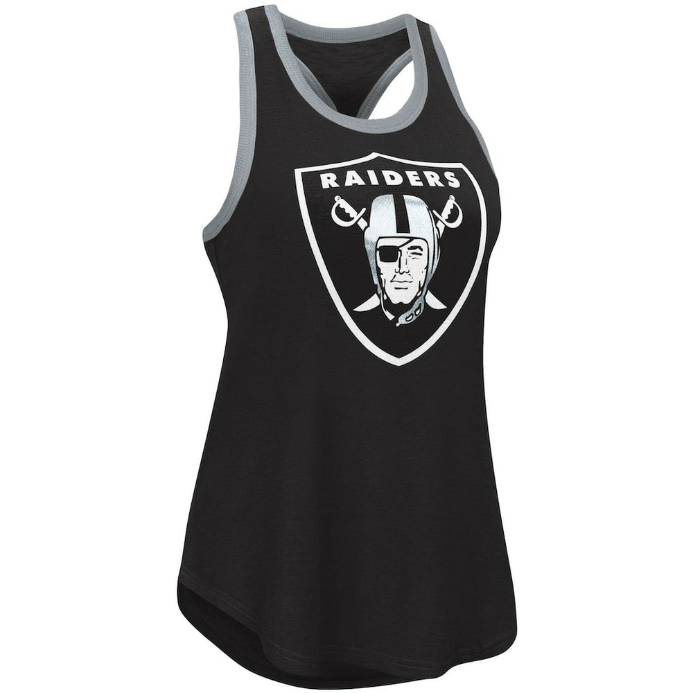 Las Vegas Raiders G-III 4Her by Carl Banks Women's Tater Tank Top - Black - NFL