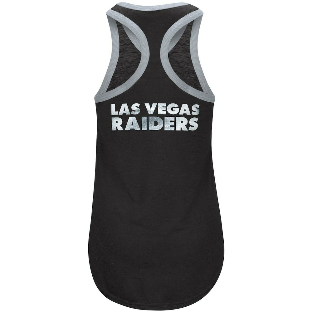 Las Vegas Raiders G-III 4Her by Carl Banks Women's Tater Tank Top - Black - NFL