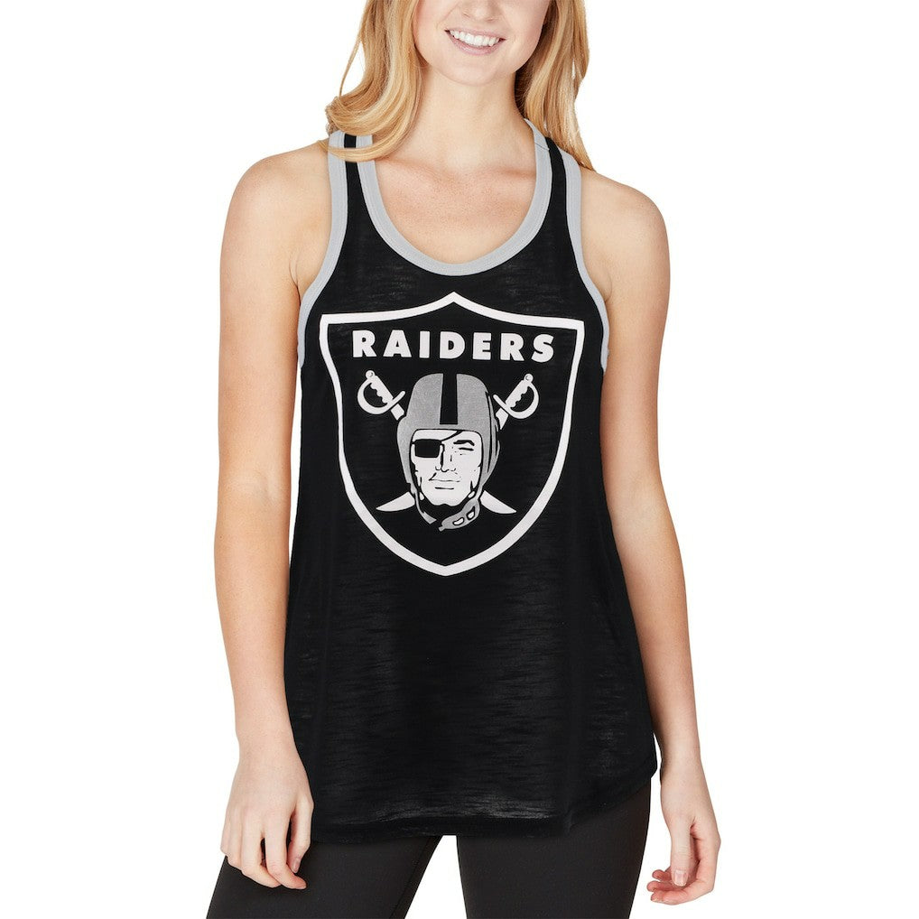 Las Vegas Raiders G-III 4Her by Carl Banks Women's Tater Tank Top - Black - NFL