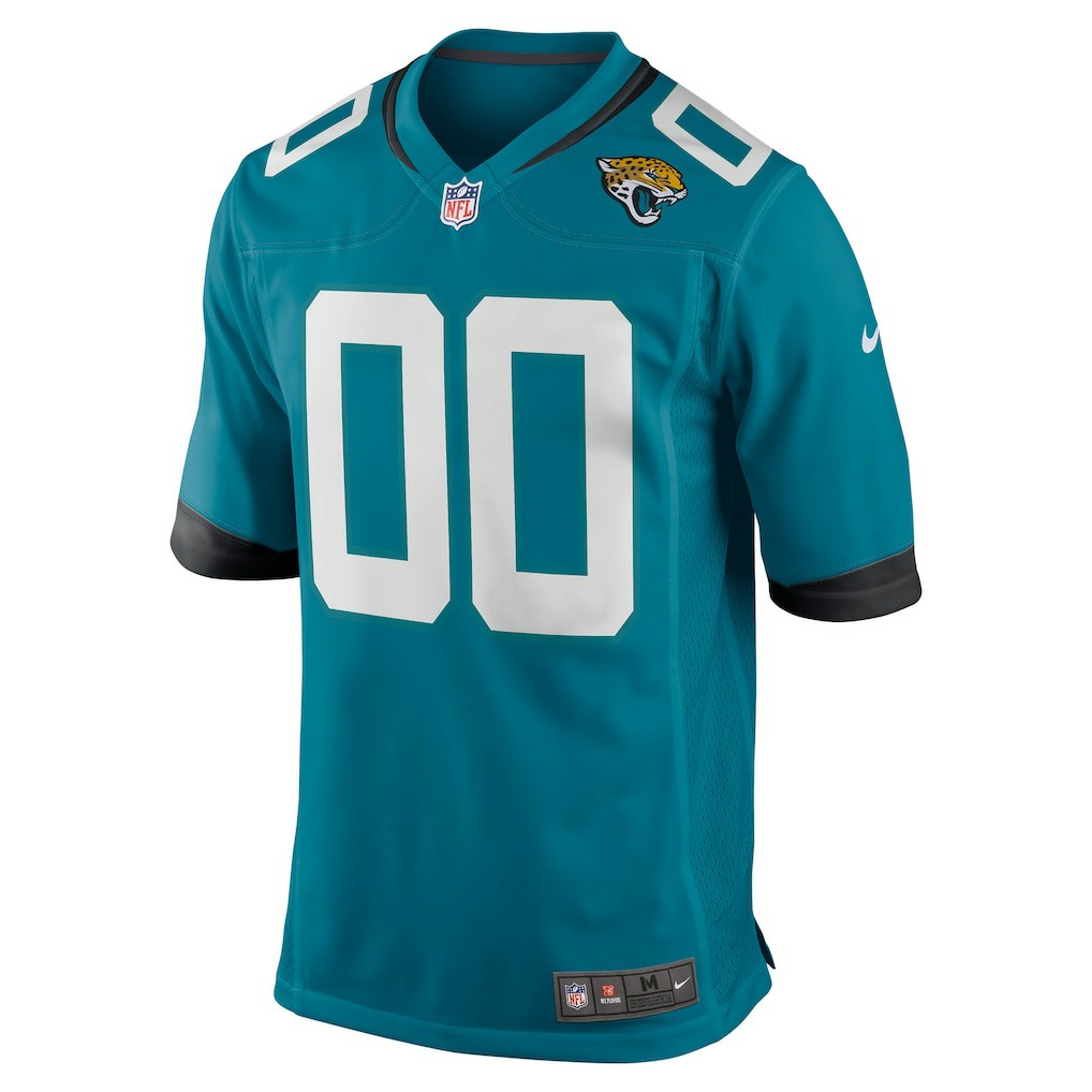 Jacksonville Jaguars Youth Custom Game Jersey - Teal - Nike