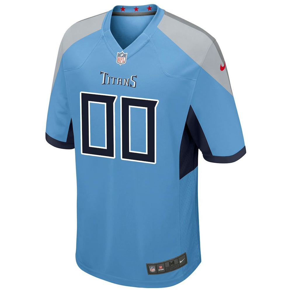 Tennessee Titans Youth Alternate Custom Game Jersey - Light Blue - Nike