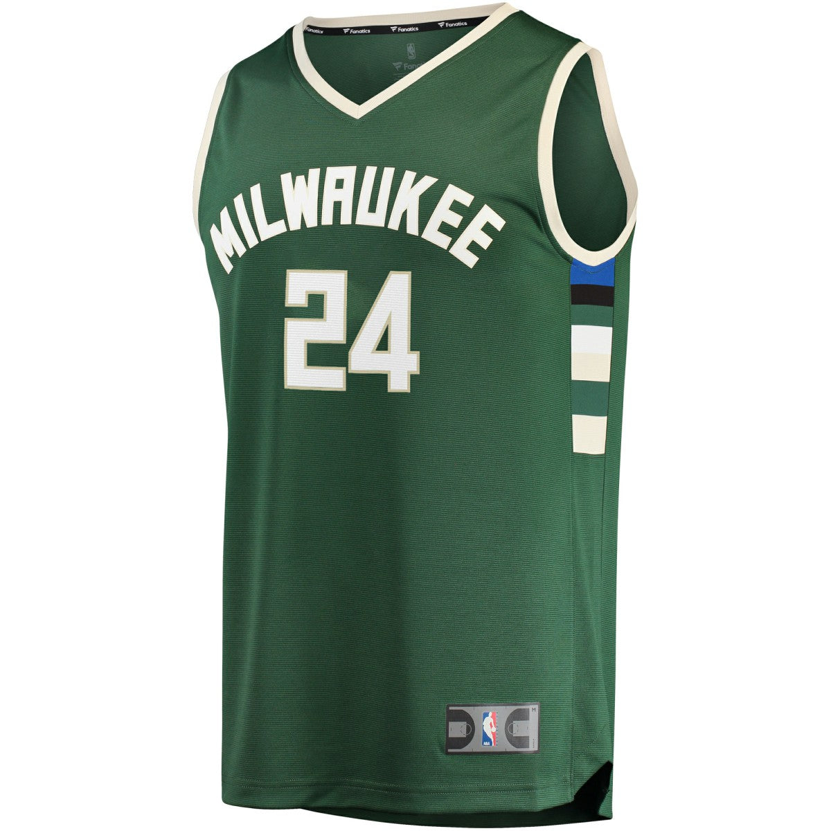 Fanatics Pat Connaughton Milwaukee Bucks Fast Break Replica Jersey Icon Edition Hunter Green