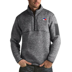 Toronto Blue Jays Antigua Fortune Big & Tall Quarter-Zip Pullover Jacket Online