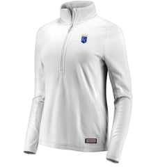Kansas City Royals Vineyard Vines Women's Performance Grid Half-Zip Pullover Top Online