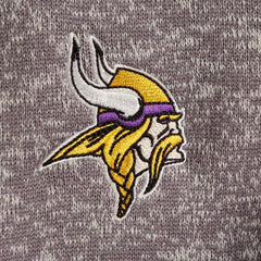 Minnesota Vikings Antigua Fortune Quarter-Zip Pullover Jacket - Charcoal - NFL