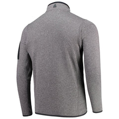 New Orleans Saints Antigua Fortune Quarter-Zip Pullover Jacket - Charcoal - NFL