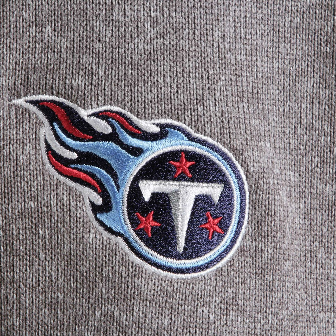 Tennessee Titans Antigua Fortune Quarter-Zip Pullover Jacket - Charcoal - NFL