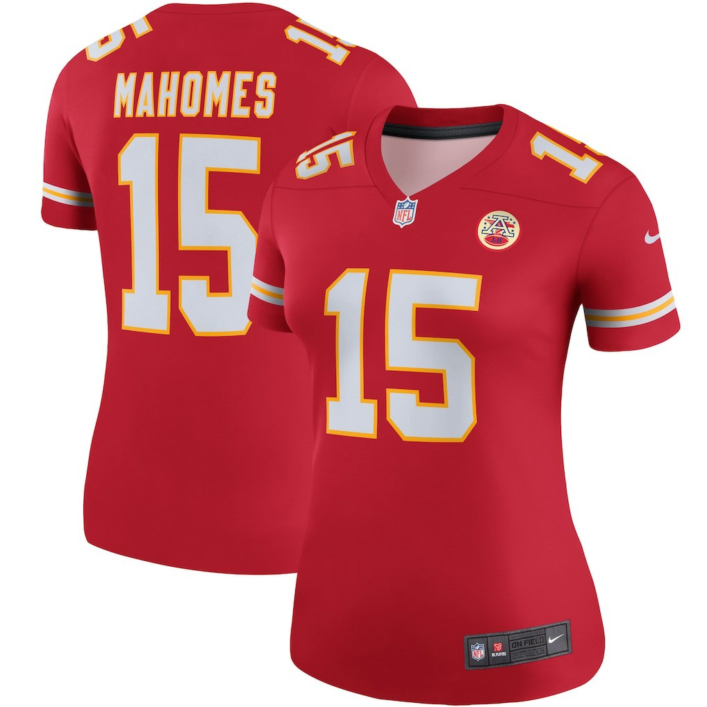 Patrick Mahomes Kansas City Chiefs Women's Legend Player Performance Top - Red - Nike