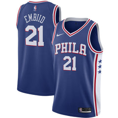 Nike Joel Embiid Philadelphia 76ers 2019/2020 Swingman Jersey Icon Edition Royal