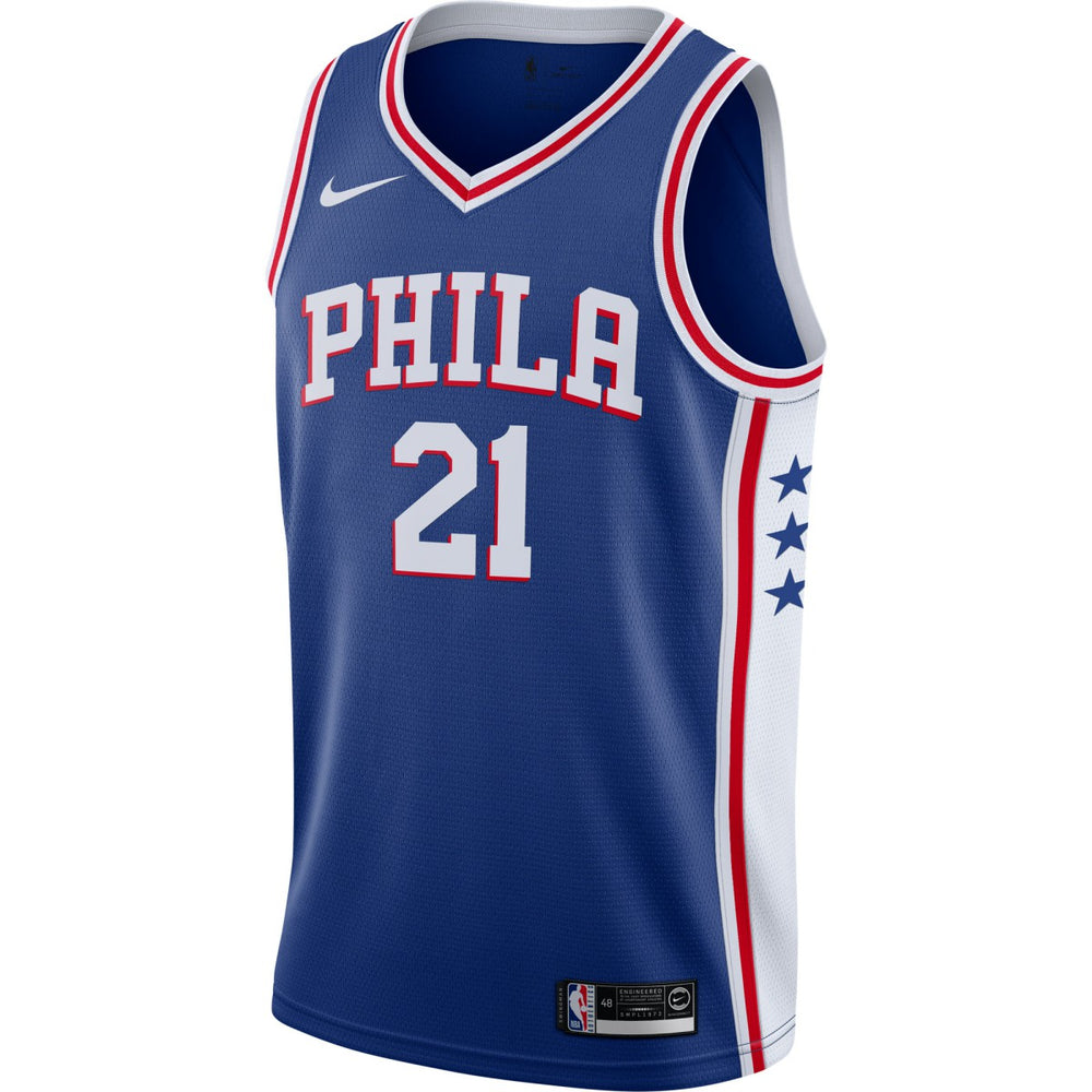 Nike Joel Embiid Philadelphia 76ers 2019/2020 Swingman Jersey Icon Edition Royal