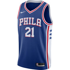 Nike Joel Embiid Philadelphia 76ers 2019/2020 Swingman Jersey Icon Edition Royal