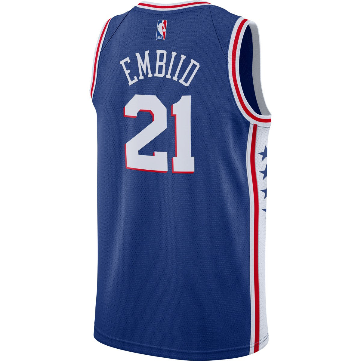 Nike Joel Embiid Philadelphia 76ers 2019/2020 Swingman Jersey Icon Edition Royal