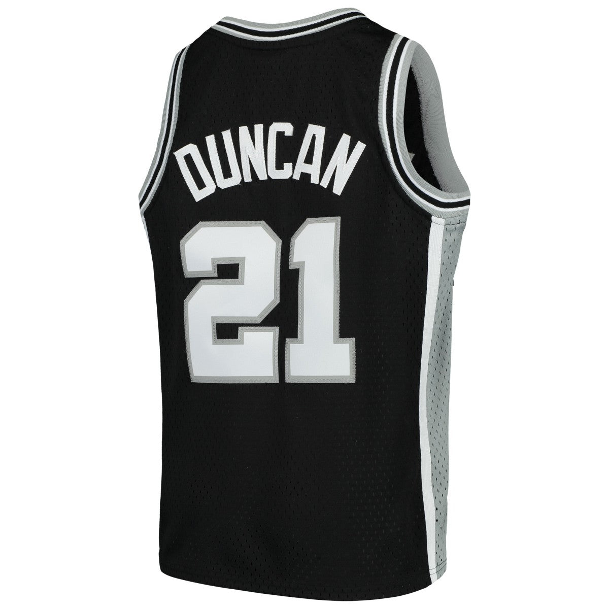 Mitchell & Ness Tim Duncan San Antonio Spurs Youth Swingman Throwback Jersey Black