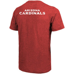 Arizona Cardinals Majestic Threads Tri-Blend Pocket T-Shirt - Cardinal - NFL