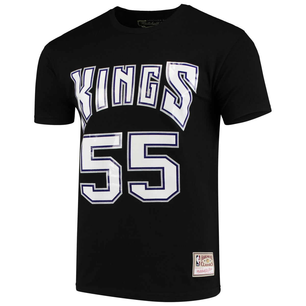 Mitchell & Ness Jason Williams Sacramento Kings Hardwood Classics Team Name & Number T-Shirt Black