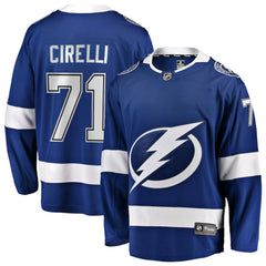 Anthony Cirelli Tampa Bay Lightning Fanatics Home Breakaway Player Jersey - Blue | Fanatics on sale
