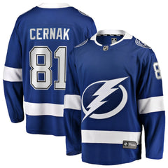 Erik Cernak Tampa Bay Lightning Fanatics Home Breakaway Player Jersey - Blue | Fanatics discount