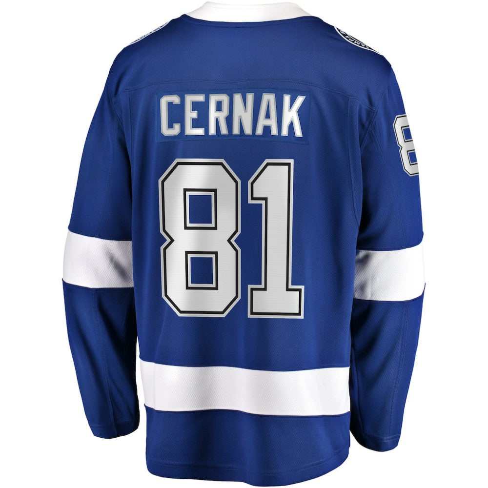 Erik Cernak Tampa Bay Lightning Fanatics Home Breakaway Player Jersey - Blue | Fanatics discount