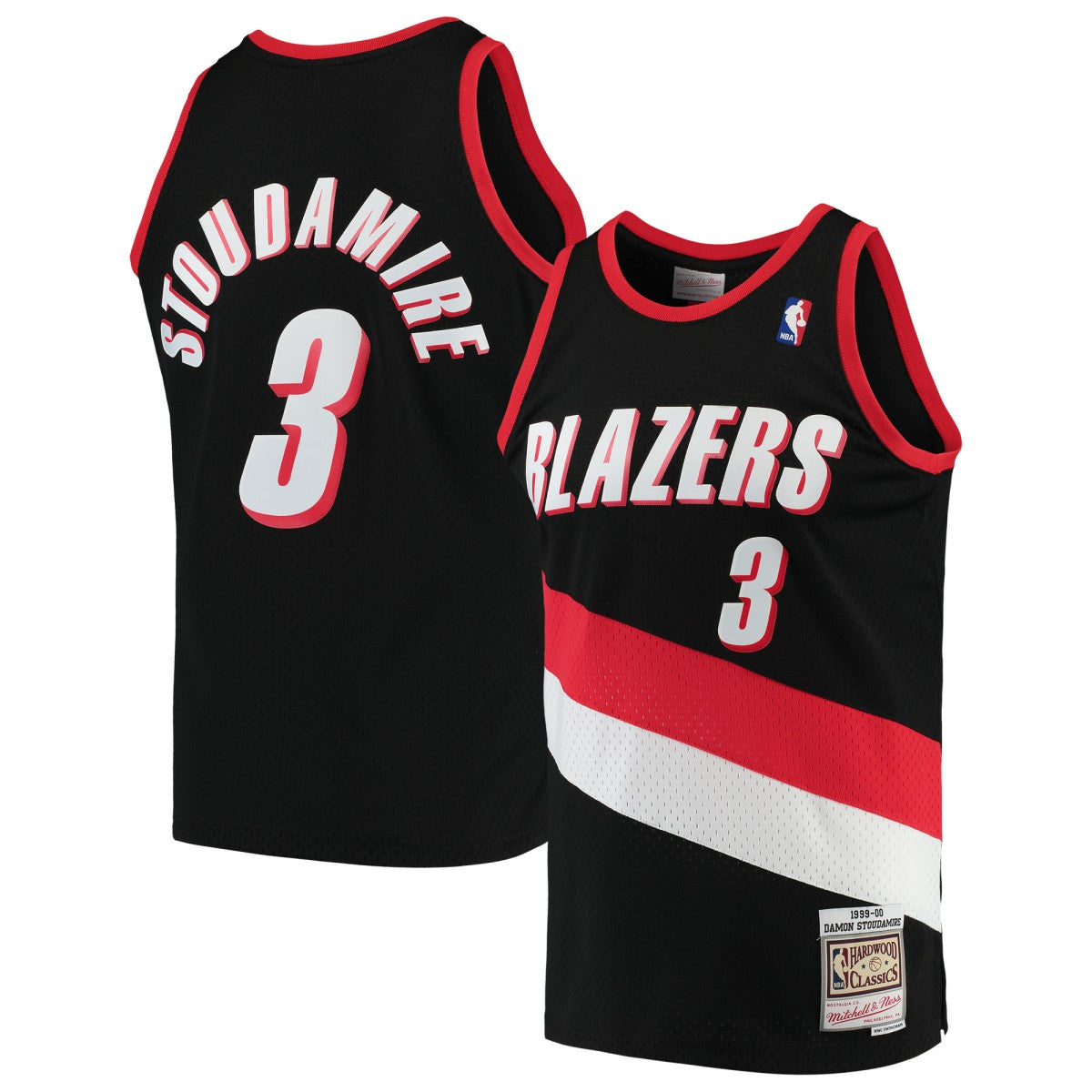 Mitchell & Ness Damon Stoudamire Portland Trail Blazers 1999/00 Hardwood Classics Swingman Jersey Black