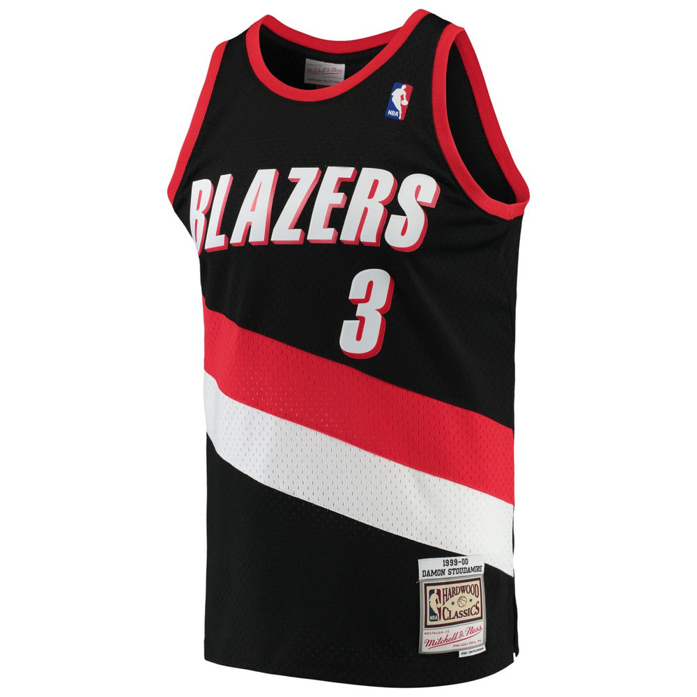 Mitchell & Ness Damon Stoudamire Portland Trail Blazers 1999/00 Hardwood Classics Swingman Jersey Black